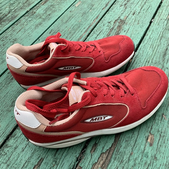 MBT | Shoes | Womens Mbt997 Classic Red Dahila Masai Barefoot ...